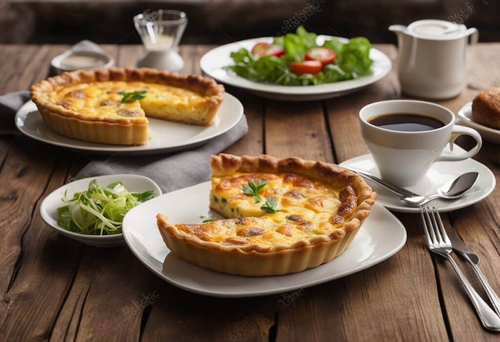 Quiche Lorraine sem lactose
