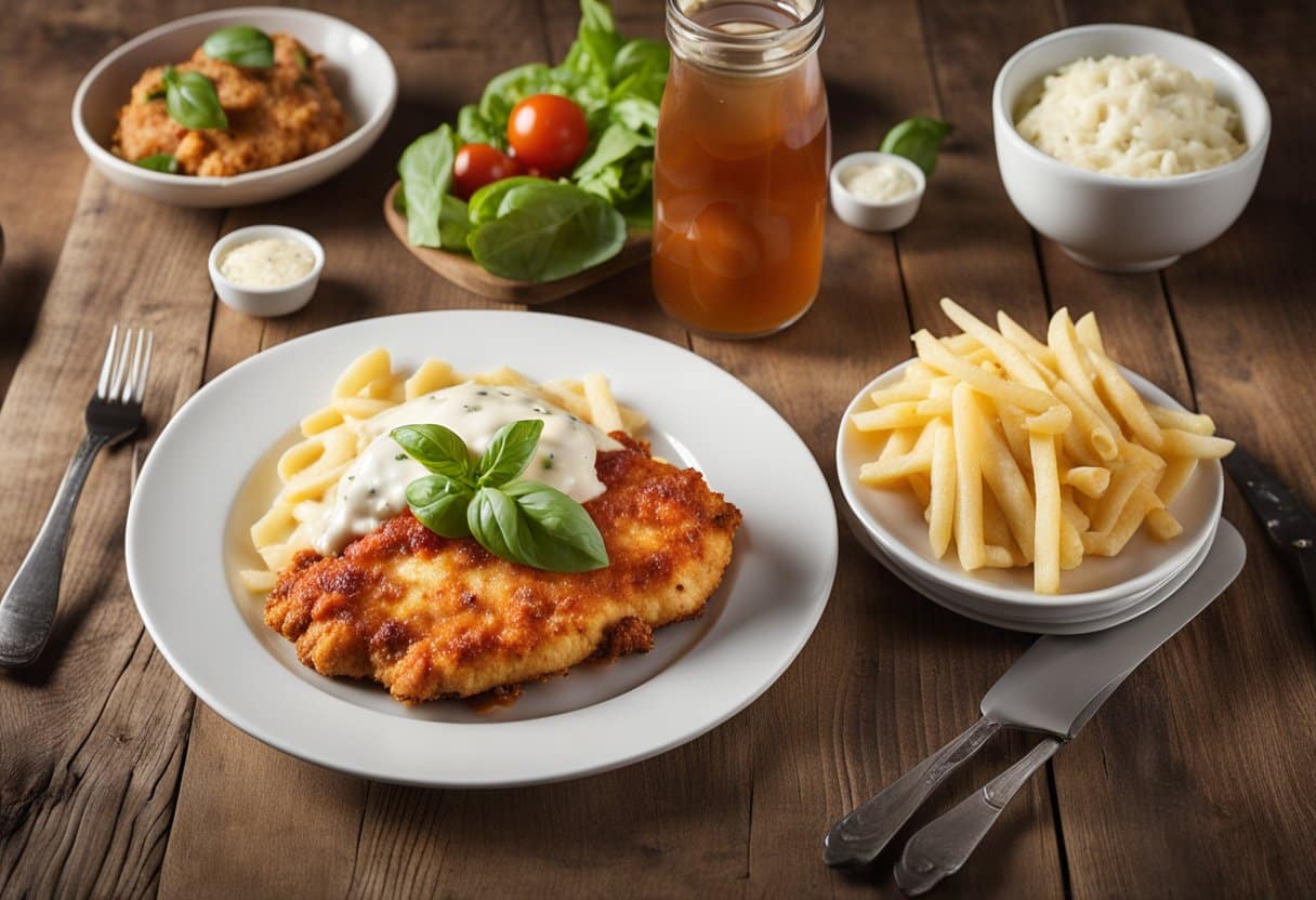 Frango à parmegiana sem Lactose
