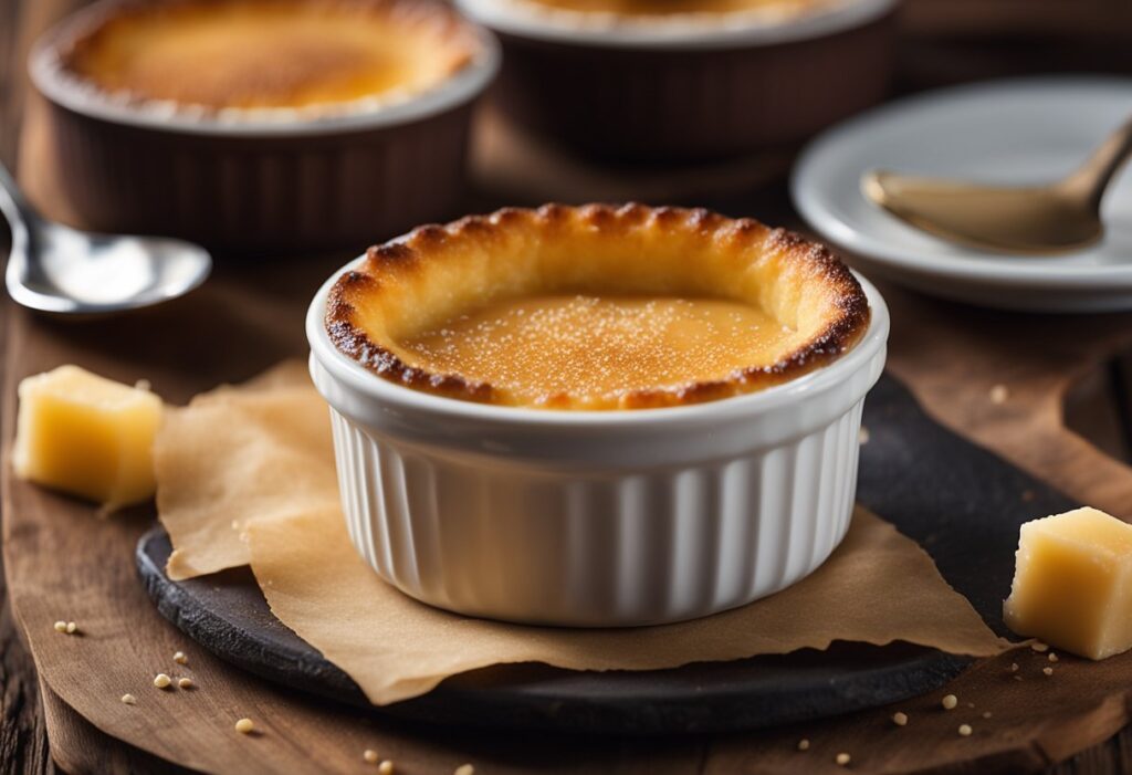 Creme brûlée sem lactose