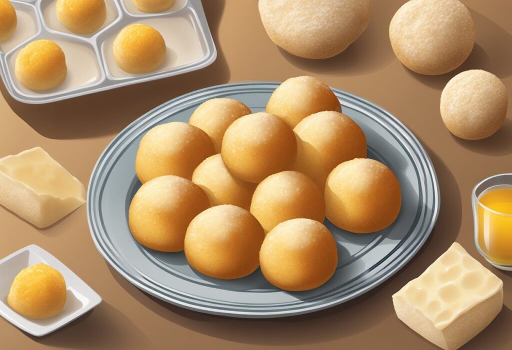 Pão de queijo fit sem lactose