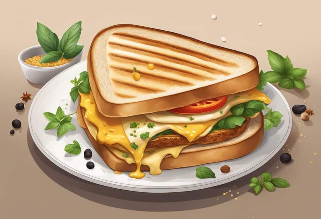 Misto quente com queijo sem lactose