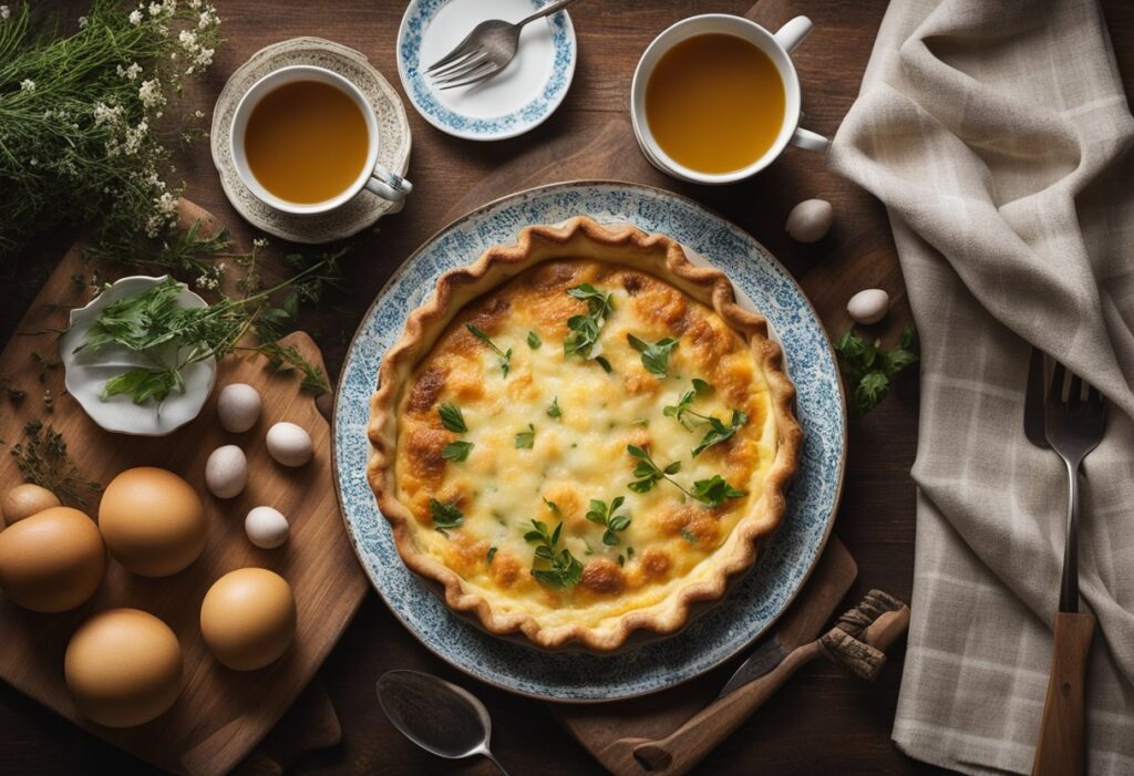 quiche lorraine sem lactose